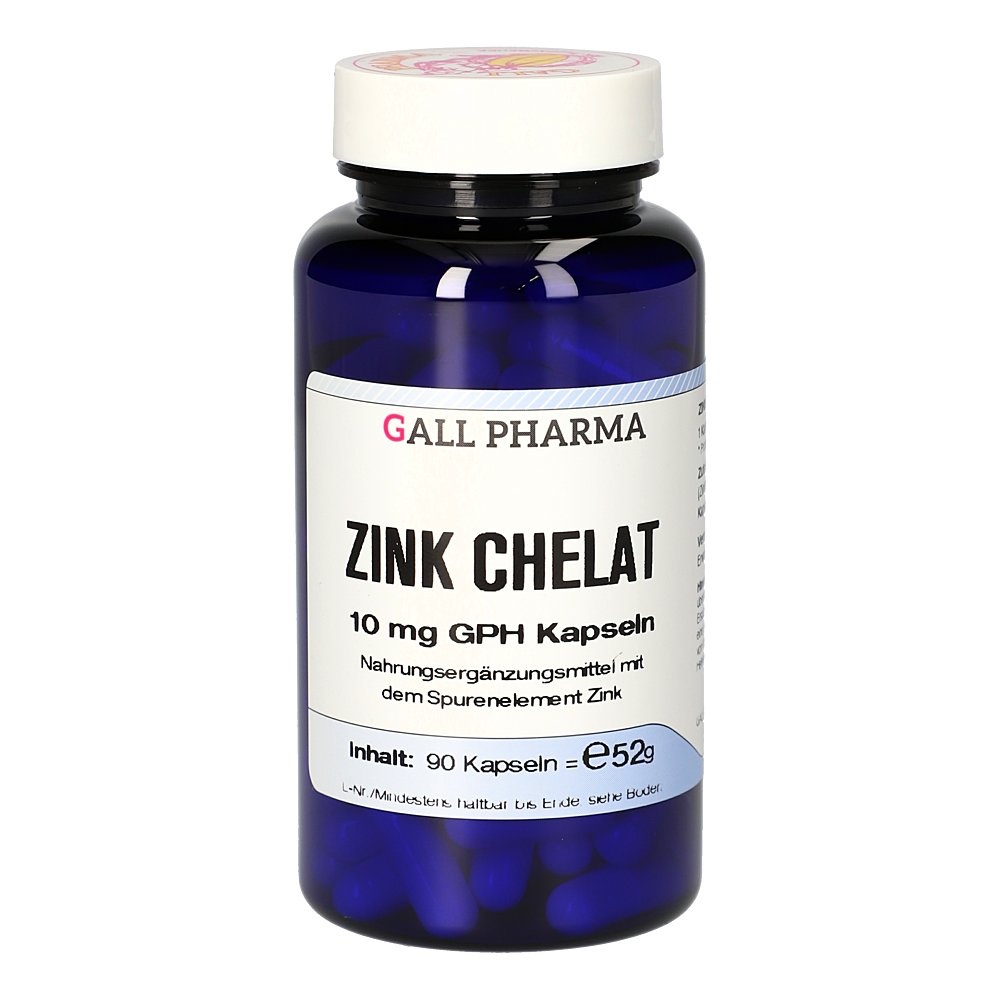 ZINK CHELAT 10 mg GPH Kapseln