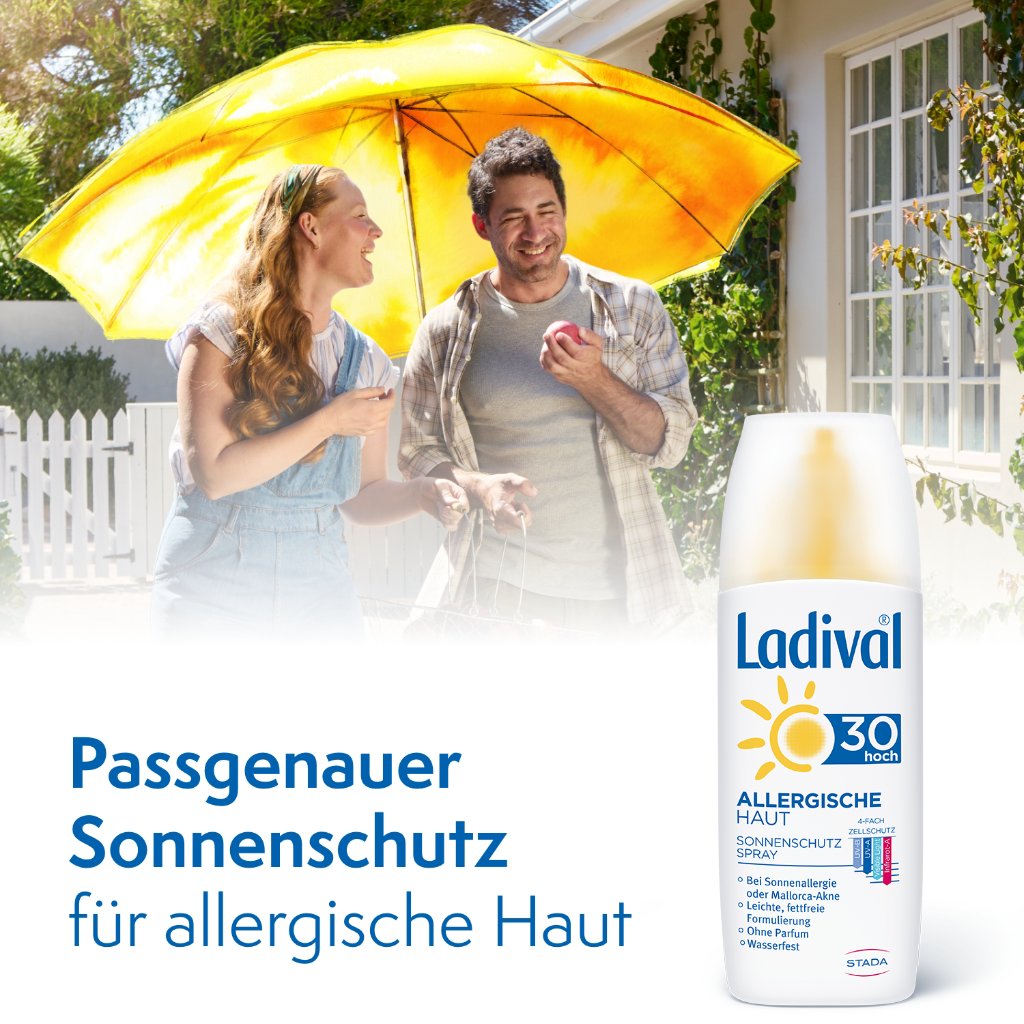 LADIVAL allergische Haut Spray LSF 30