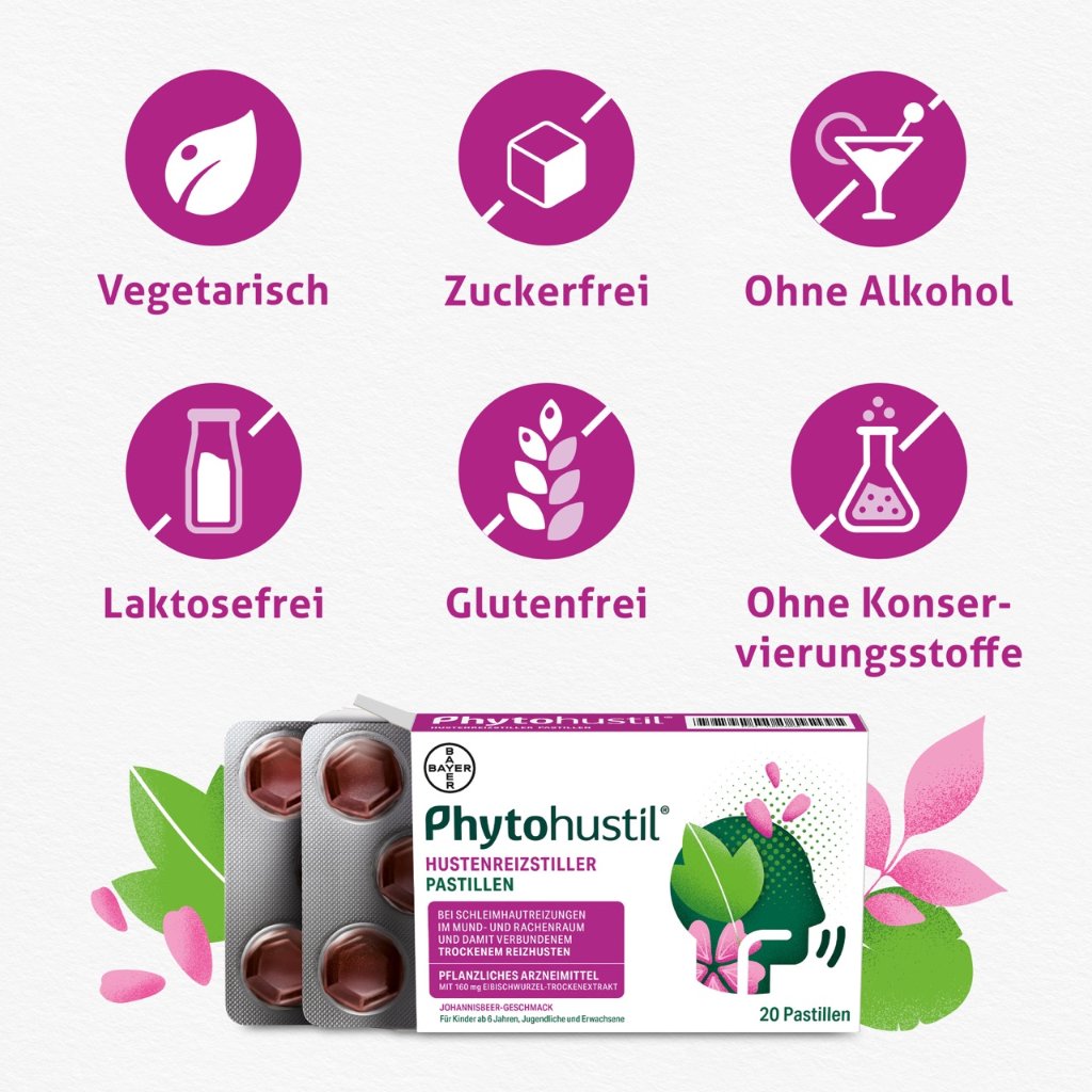 PHYTOHUSTIL Hustenreizstiller Pastillen