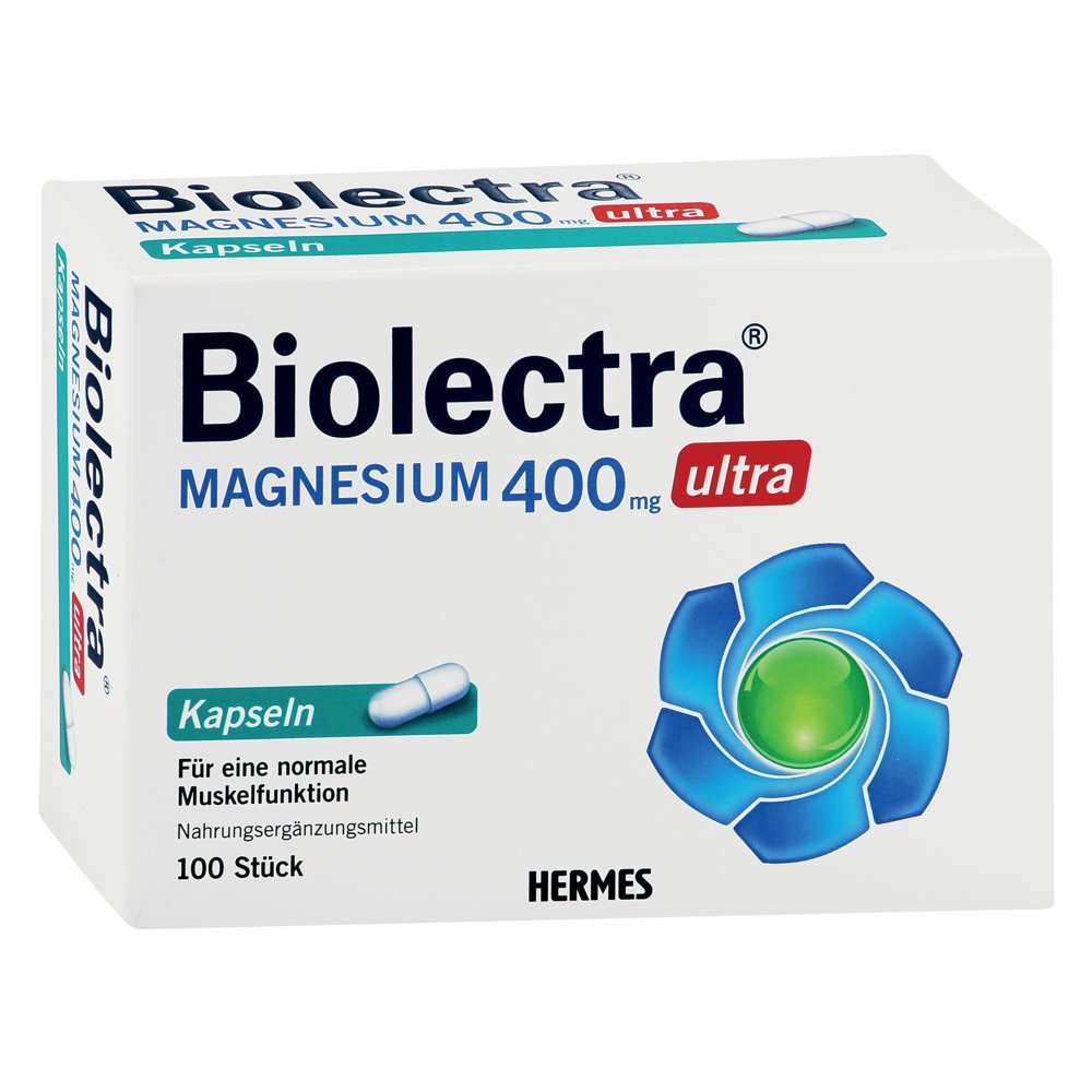BIOLECTRA Magnesium 400 mg ultra Kapseln