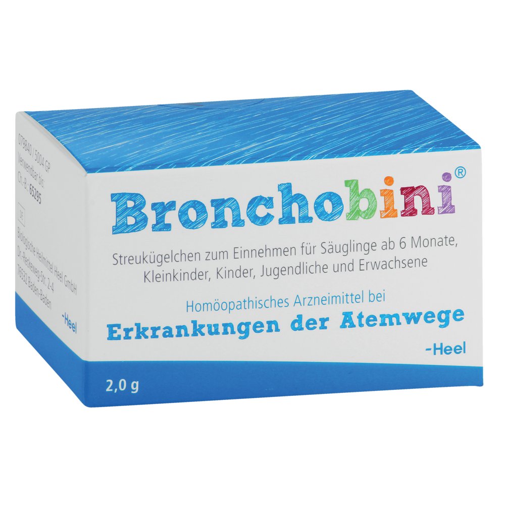 Bronchobini® Bei Husten, Erkrankungen der Atemwege und Babys erster Erkältung