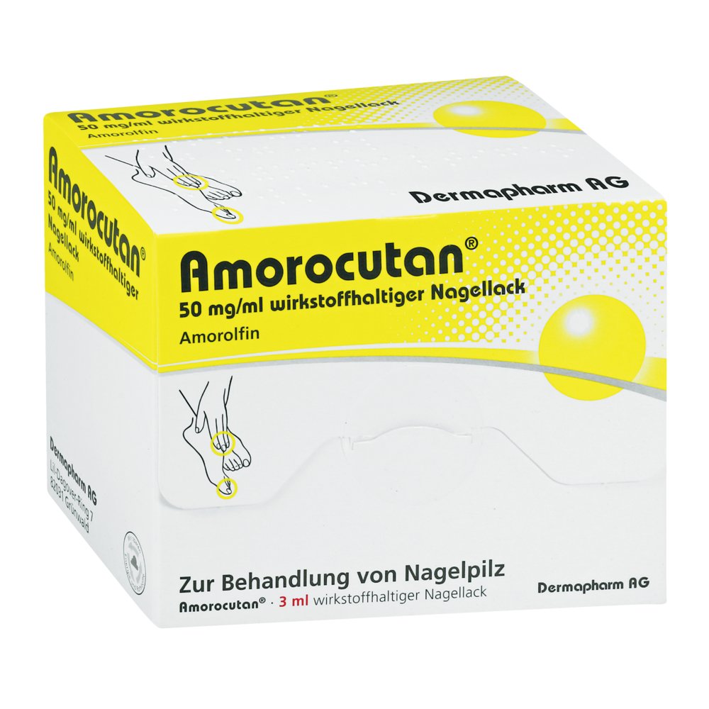 AMOROCUTAN 50 mg/ml wirkstoffhaltiger Nagellack
