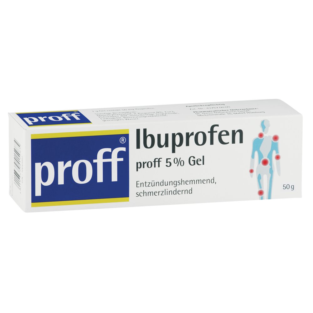 IBUPROFEN proff 5% Gel