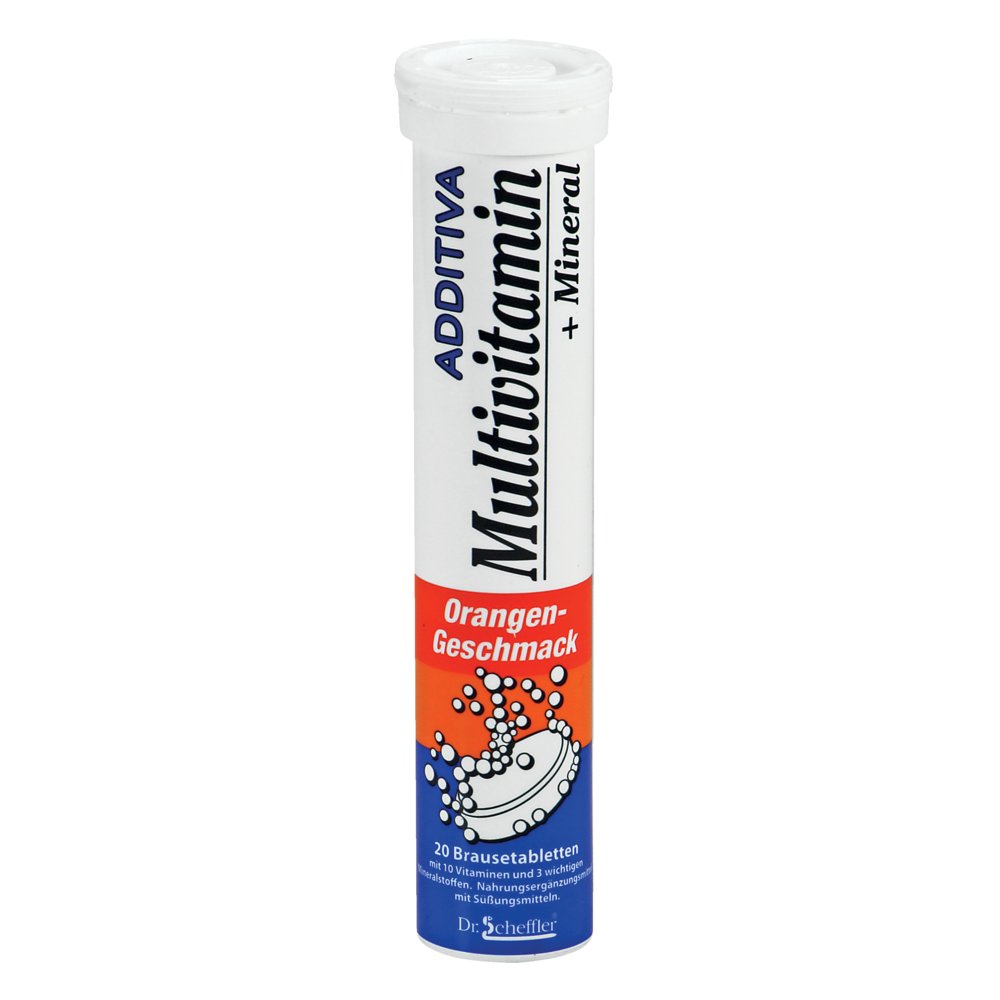 ADDITIVA Multivit.+Mineral Orange R Brausetabl.