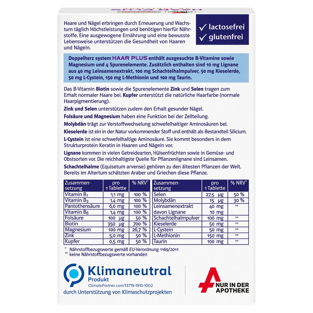 Doppelherz system 
Haar Plus