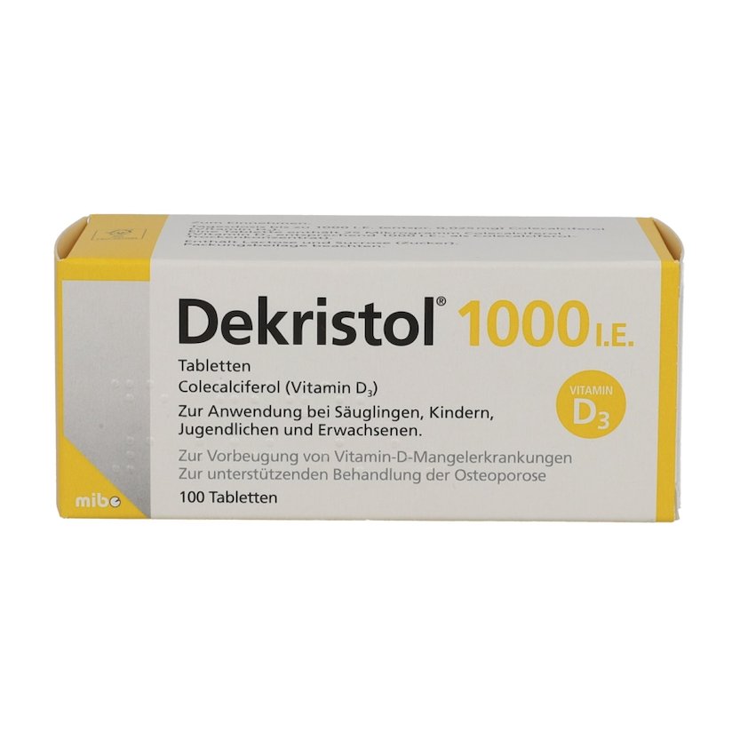 DEKRISTOL 1.000 I.E. Tabletten