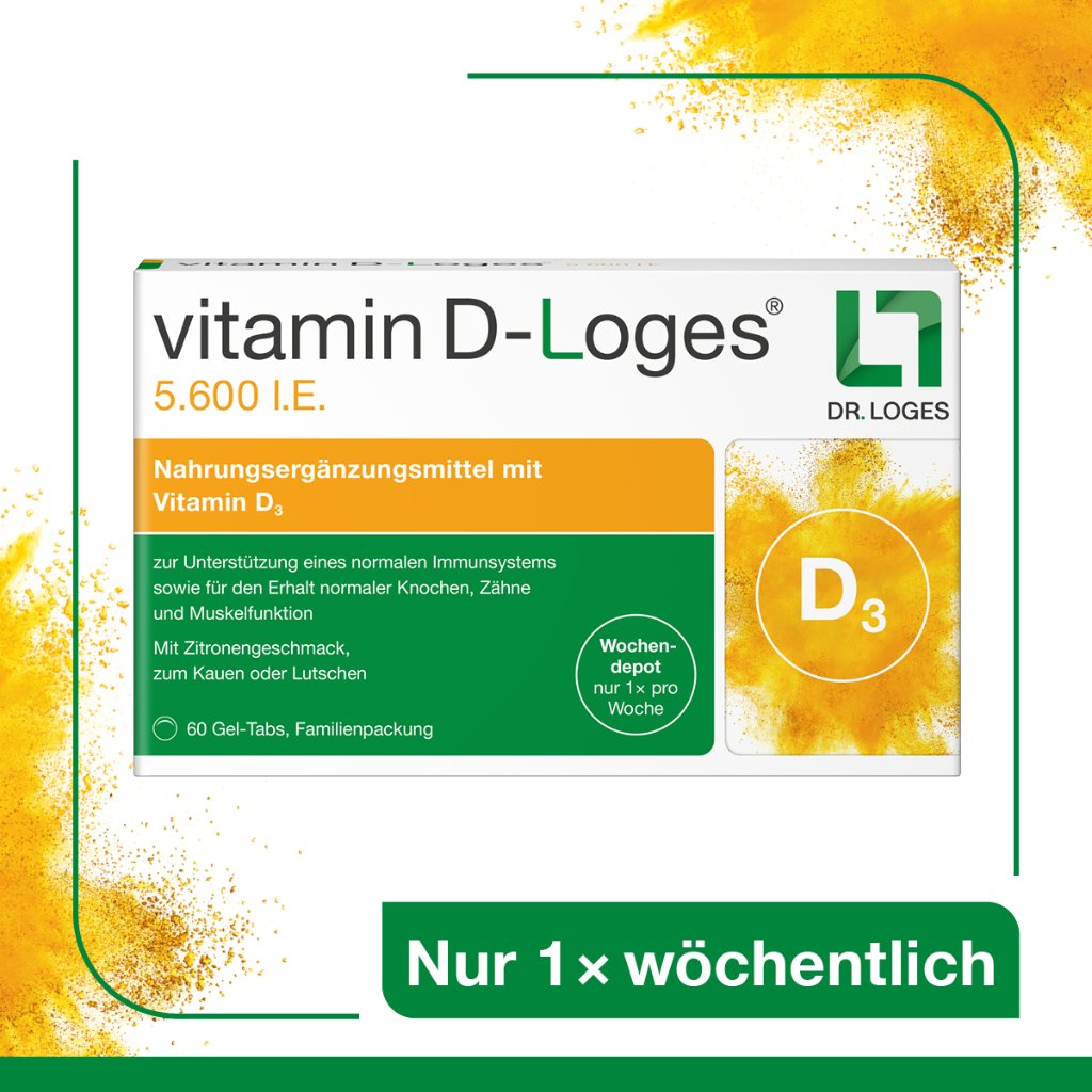 VITAMIN D-LOGES 5.600 I.E. Wochendepot Kautabl.