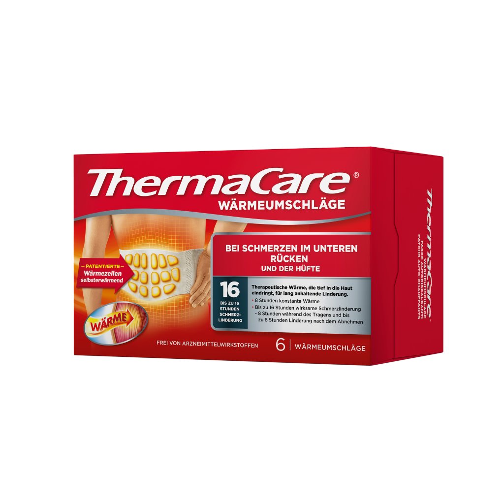 THERMACARE Rückenumschläge S-XL z.Schmerzlind.