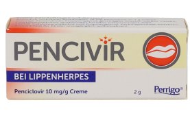 PENCIVIR bei Lippenherpes Creme