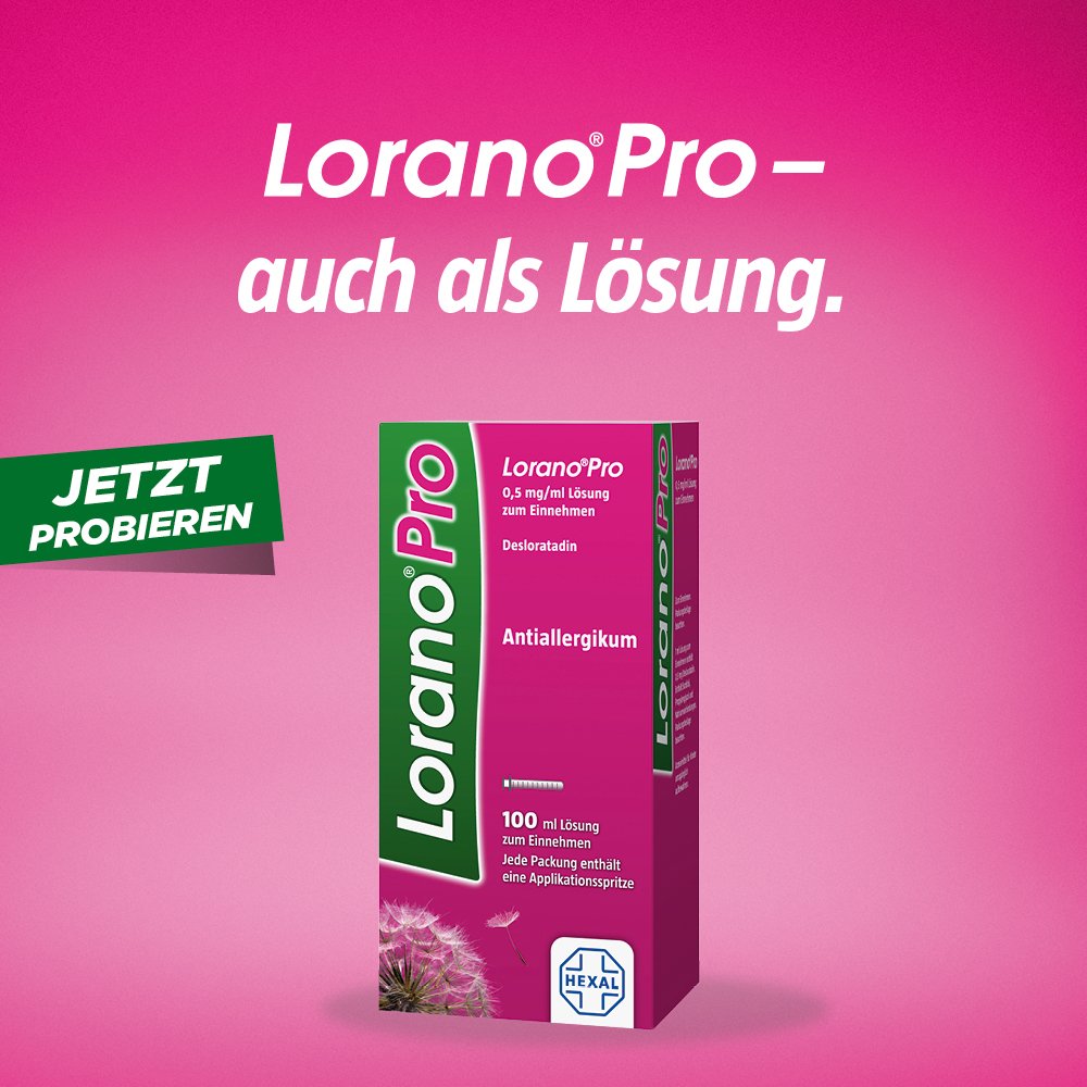 LORANOPRO 0,5 mg/ml Lösung zum Einnehmen