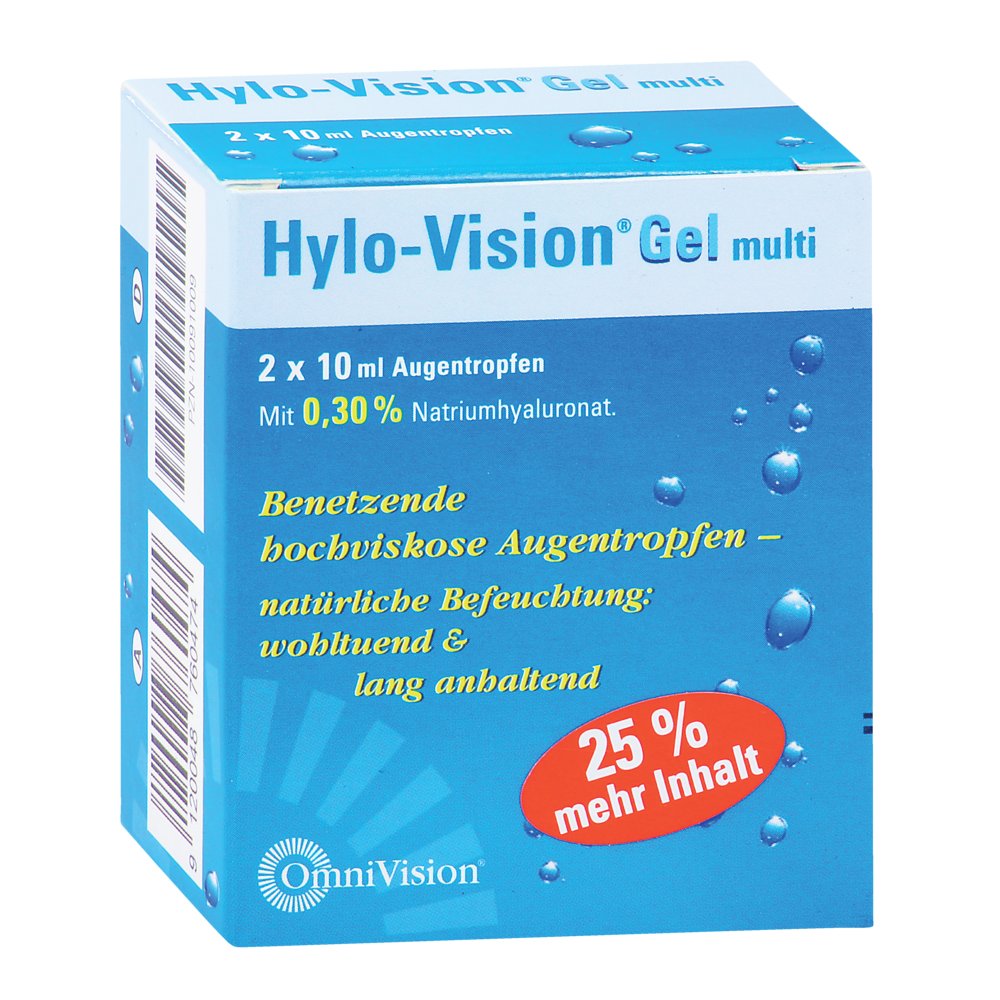 HYLO-VISION Gel multi Augentropfen