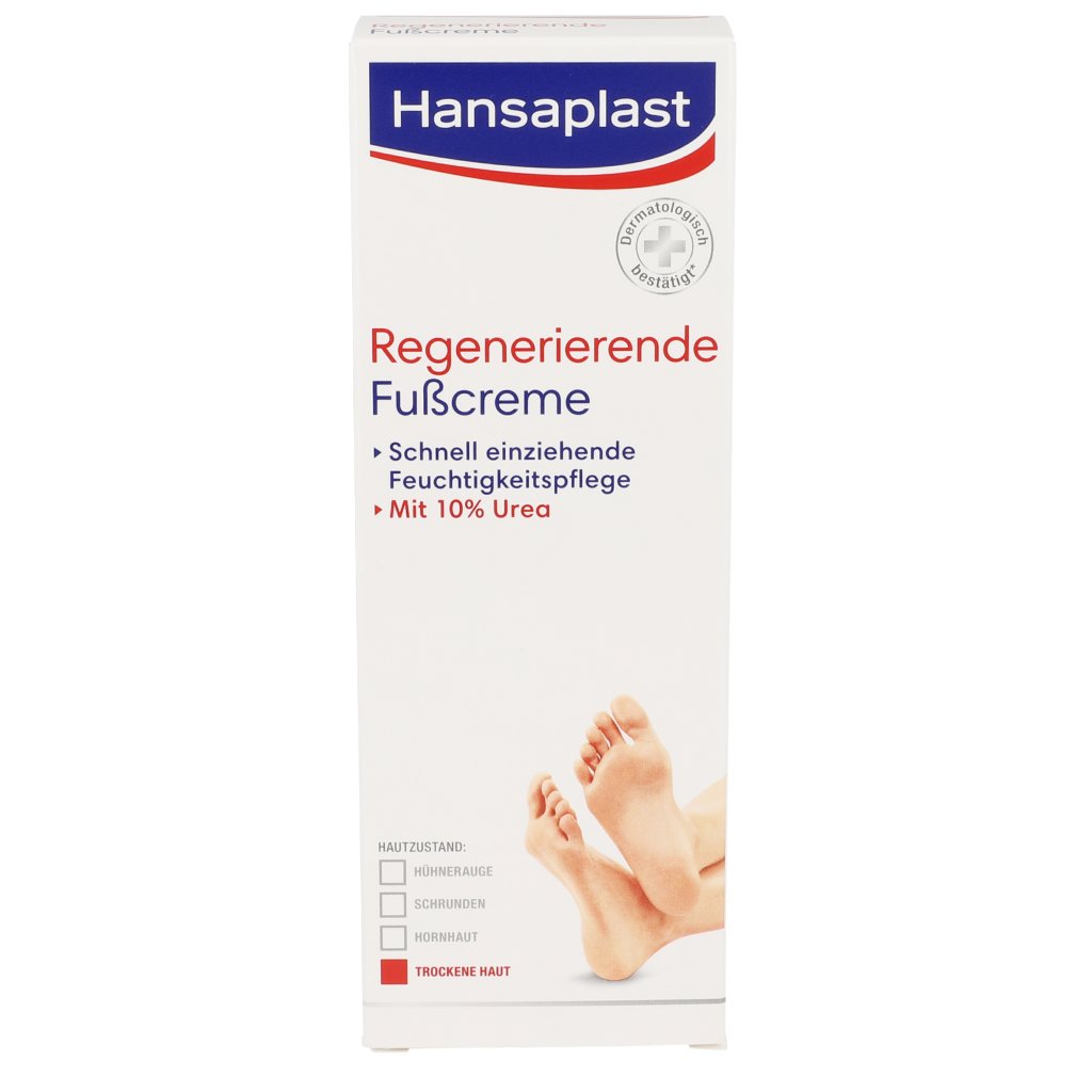 HANSAPLAST regenerierende Fußcreme 10% Urea