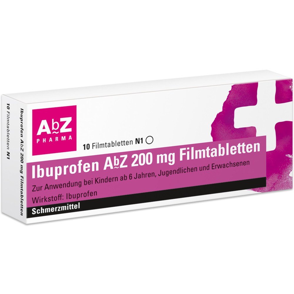 IBUPROFEN AbZ 200 mg Filmtabletten