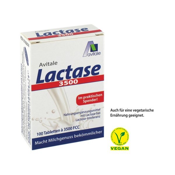 LACTASE 3.500 FCC Tabletten im Klickspender