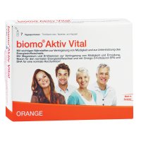 BIOMO Aktiv Vital Trinkflaschen 7-Tagesportionen