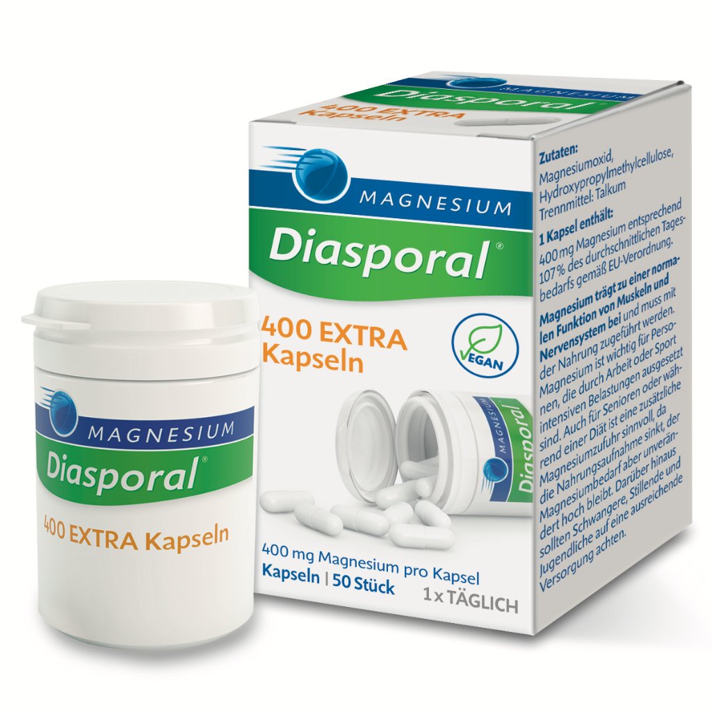 Magnesium-Diasporal® 400 EXTRA Kapseln 50 Stück