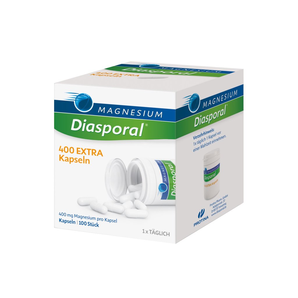Magnesium-Diasporal® 400 EXTRA Kapseln 100 Stück
