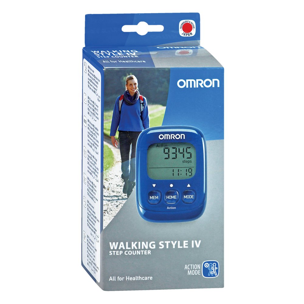 OMRON Schrittzähler HJ-325-EB Walk.Style IV blau