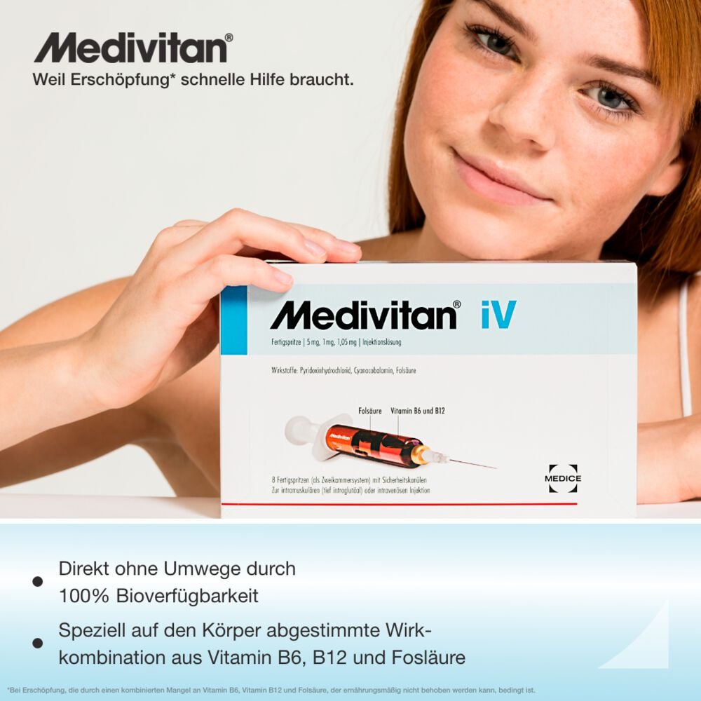 MEDIVITAN iV Injektionslösung in Zweikammerspritze