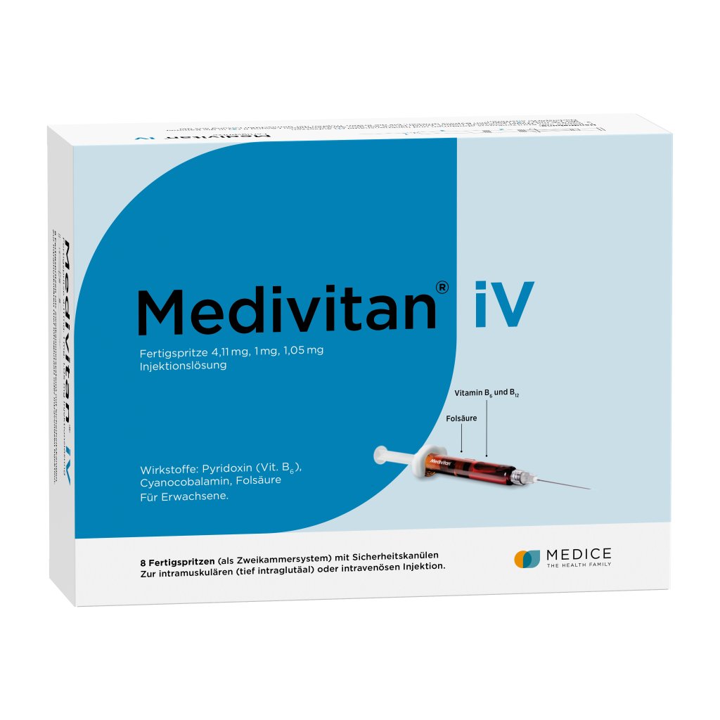 MEDIVITAN iV Injektionslösung in Zweikammerspritze