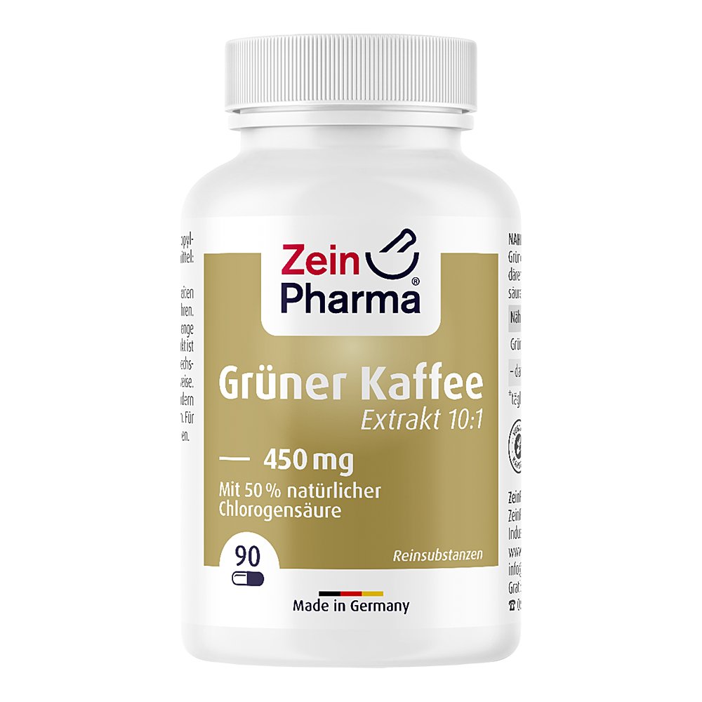 GRÜNER KAFFEE Extrakt 450 mg Kapseln