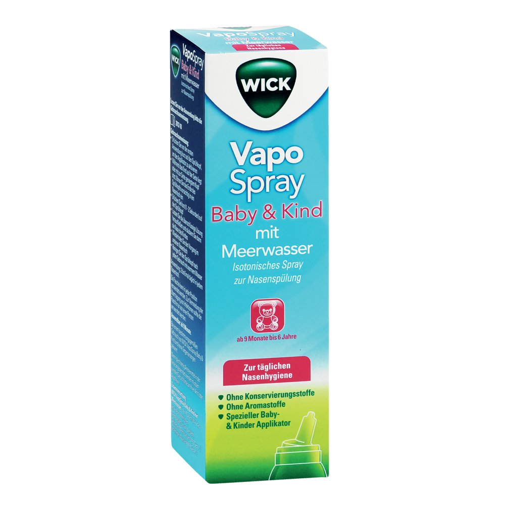 WICK Vapospray zur Nasenspülung für Kinder
