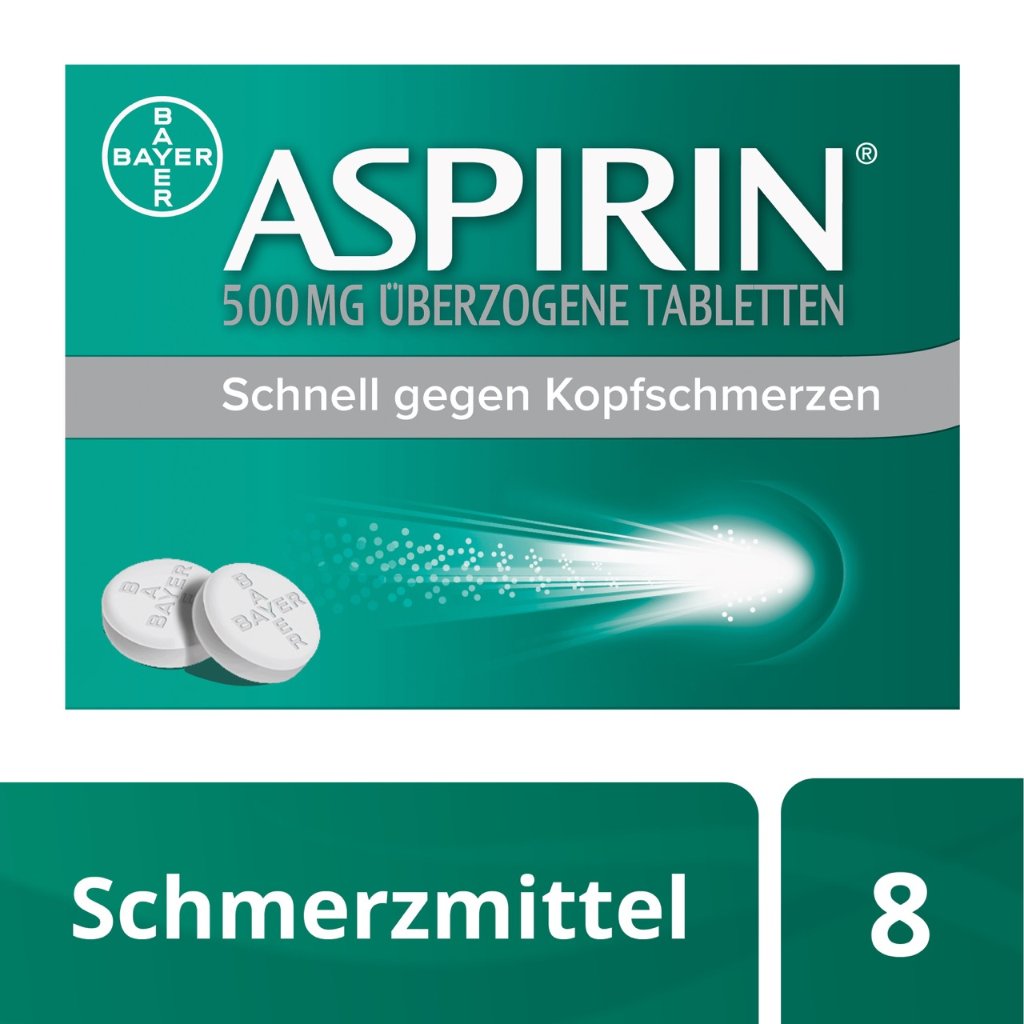 ASPIRIN 500 mg überzogene Tabletten