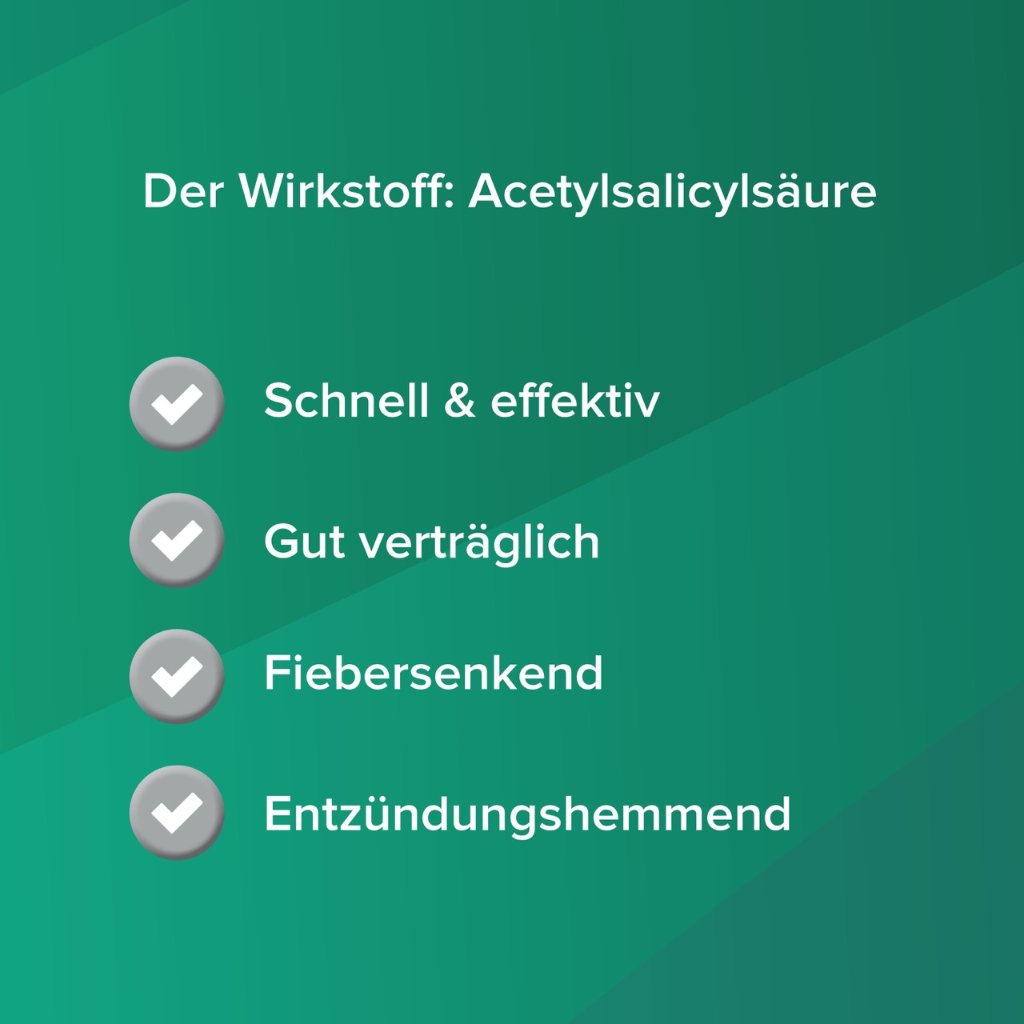 ASPIRIN 500 mg überzogene Tabletten