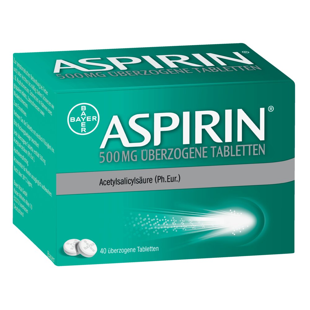 ASPIRIN 500 mg überzogene Tabletten