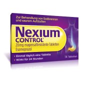 NEXIUM Control 20 mg magensaftresistente Tabletten
