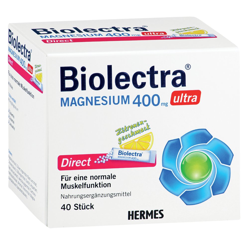 BIOLECTRA Magnesium 400 mg ultra Direct Zitrone