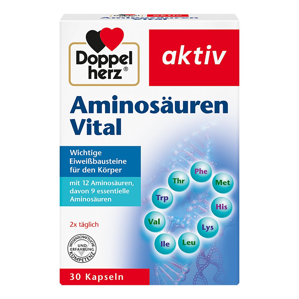 DOPPELHERZ Aminosäuren Vital Kapseln
