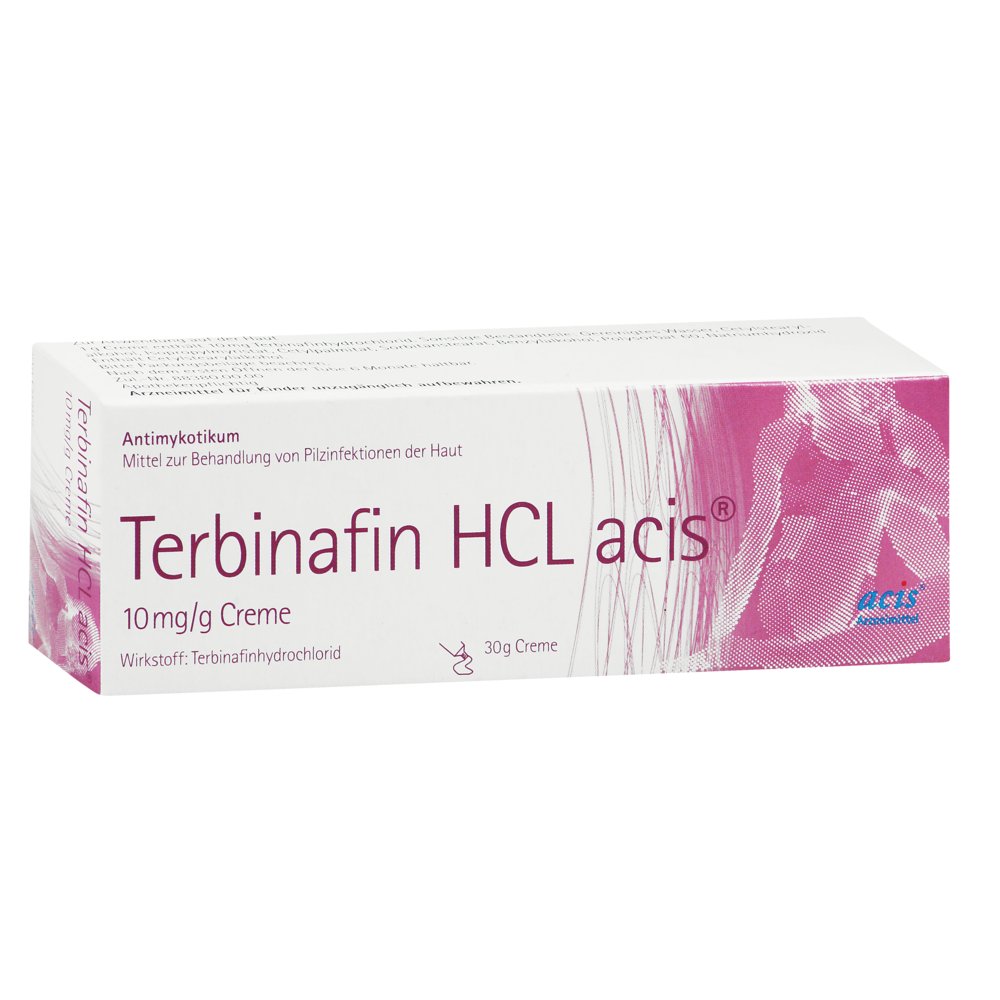 TERBINAFIN HCL acis 10 mg/g Creme
