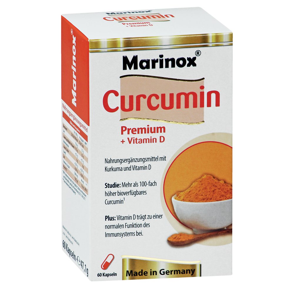 CURCUMIN PREMIUM+Vitamin D Marinox Hartkapseln