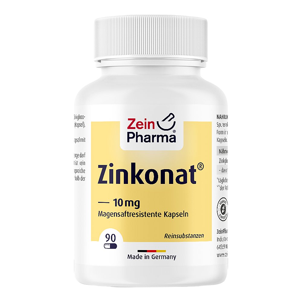 ZINKONAT Kapseln 10 mg Zinkgluconat