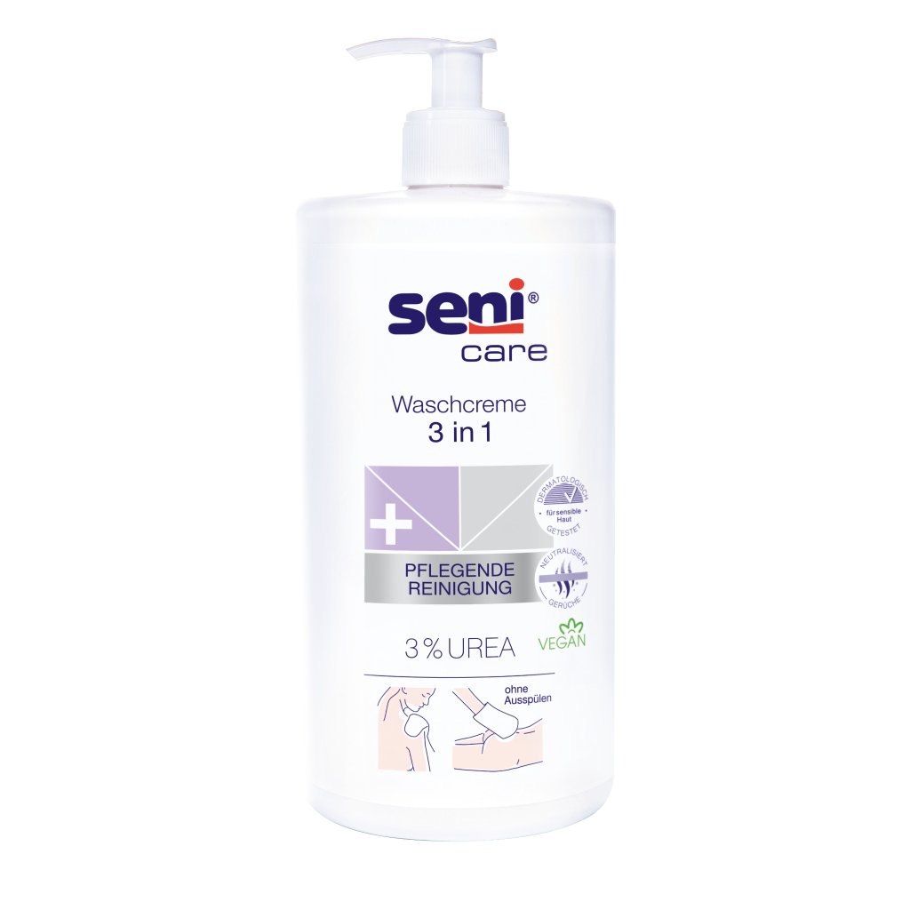 SENI care Waschcreme 3in1 mit 3% Urea