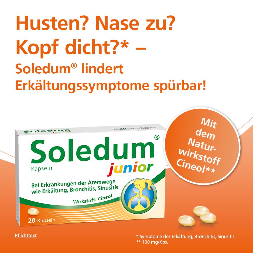 SOLEDUM Kapseln junior 100 mg