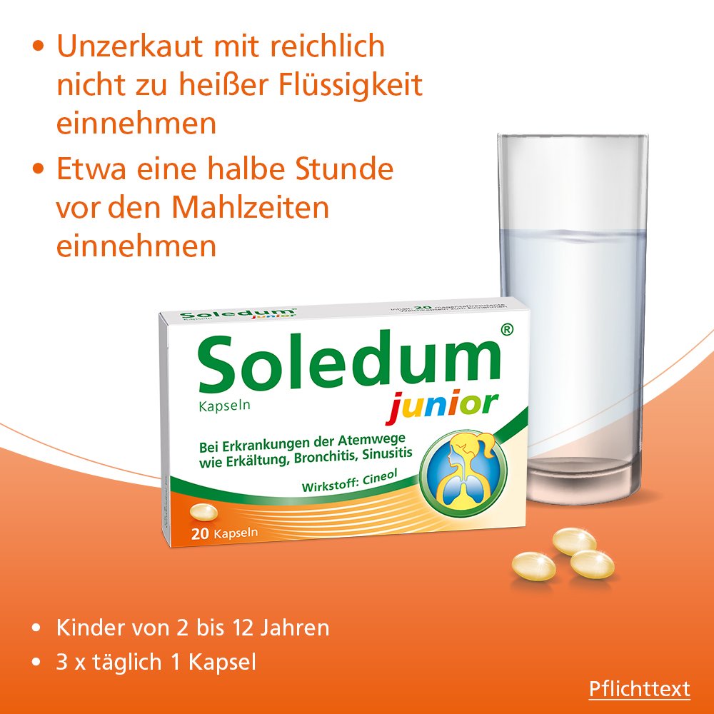 SOLEDUM Kapseln junior 100 mg