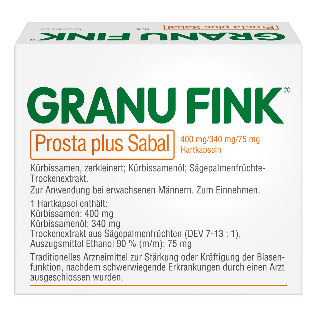 GRANU FINK Prosta plus Sabal Hartkapseln