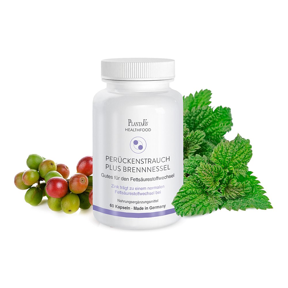PERÜCKENSTRAUCH plus Brennessel Kapseln