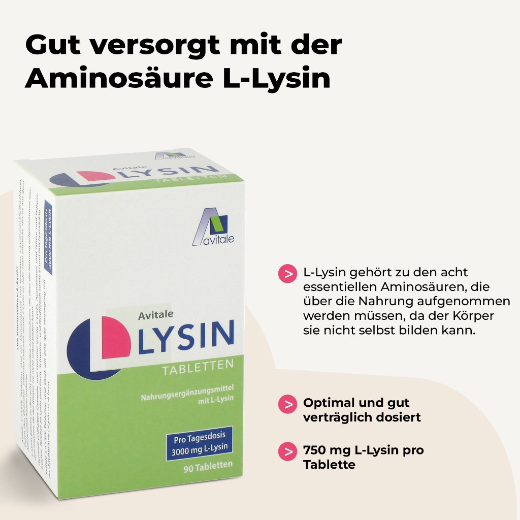L-LYSIN 750 mg Tabletten