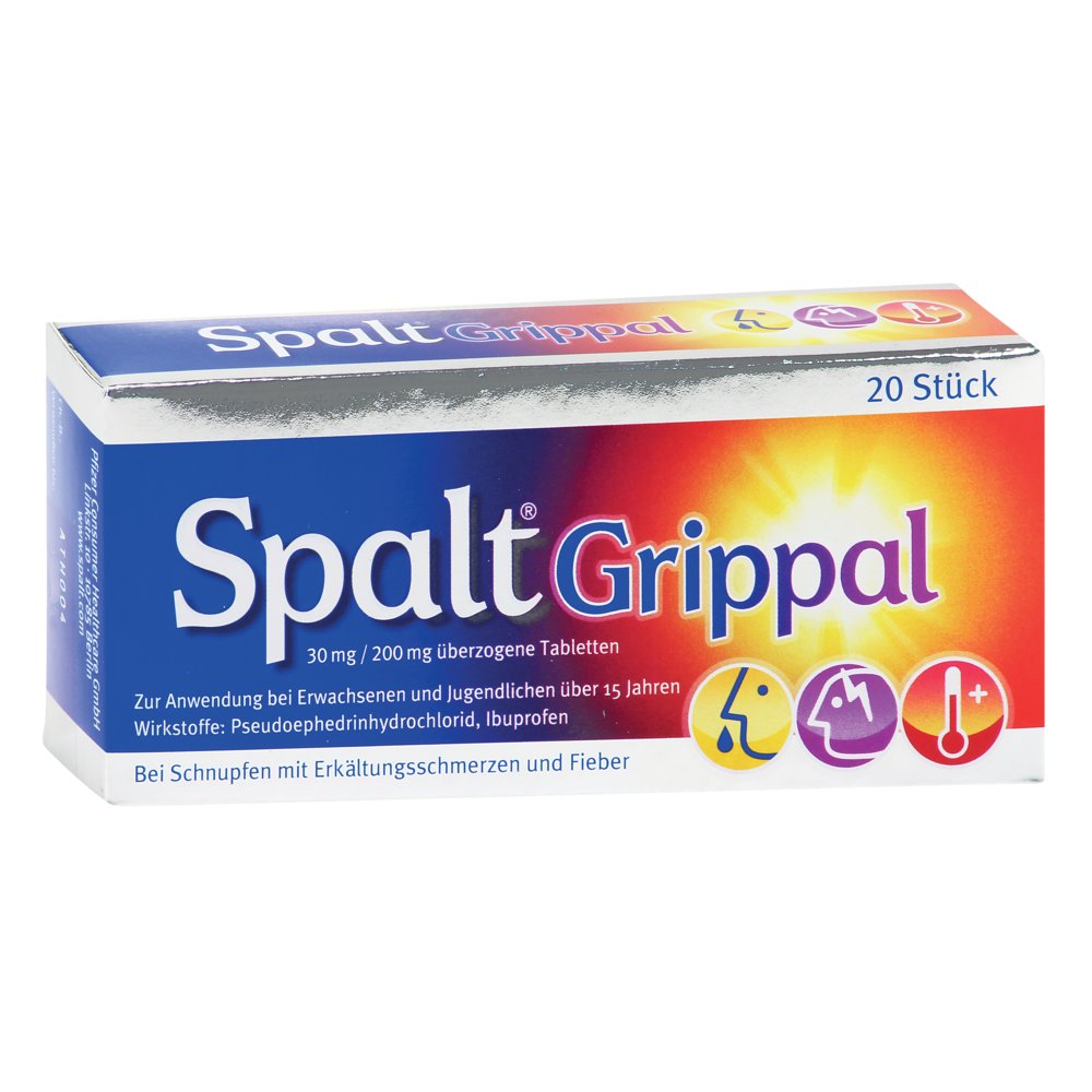 SPALTGRIPPAL 30 mg/200 mg überzogene Tabletten