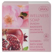 Wellness Soap, Dusch + Badeseife Wildrose & Granatapfel