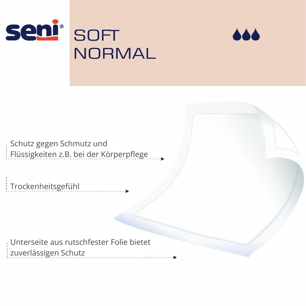 SENI Soft Normal Bettschutzunterlage 60x90 cm