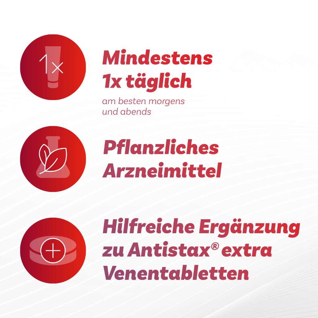 Antistax® Venencreme, bei müden, schweren Beinen, Venenschwäche & Krampfadern