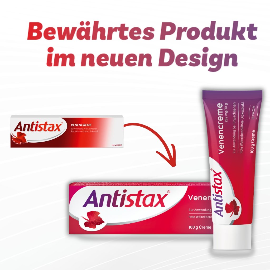 Antistax® Venencreme, bei müden, schweren Beinen, Venenschwäche & Krampfadern