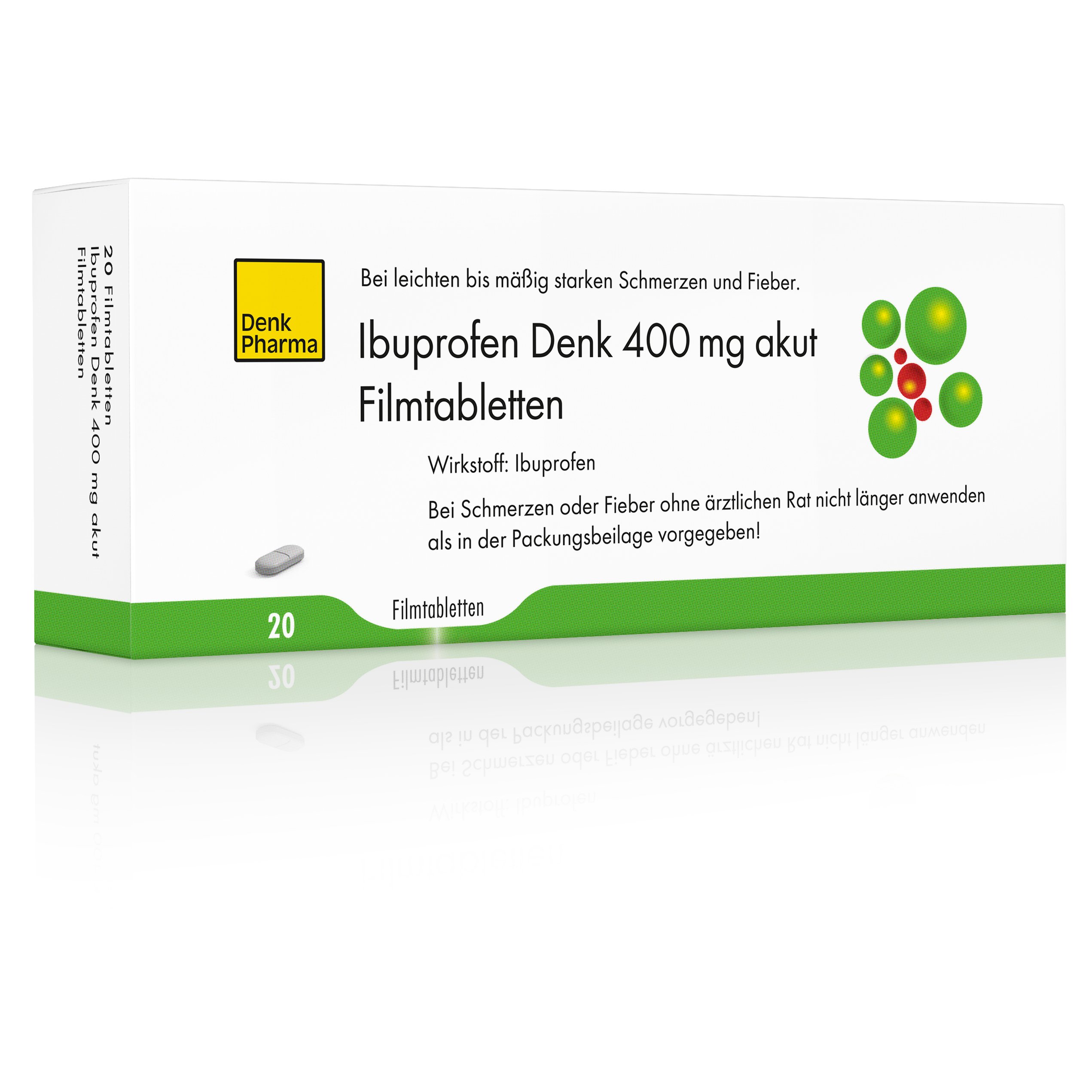 IBUPROFEN Denk 400 mg akut Filmtabletten
