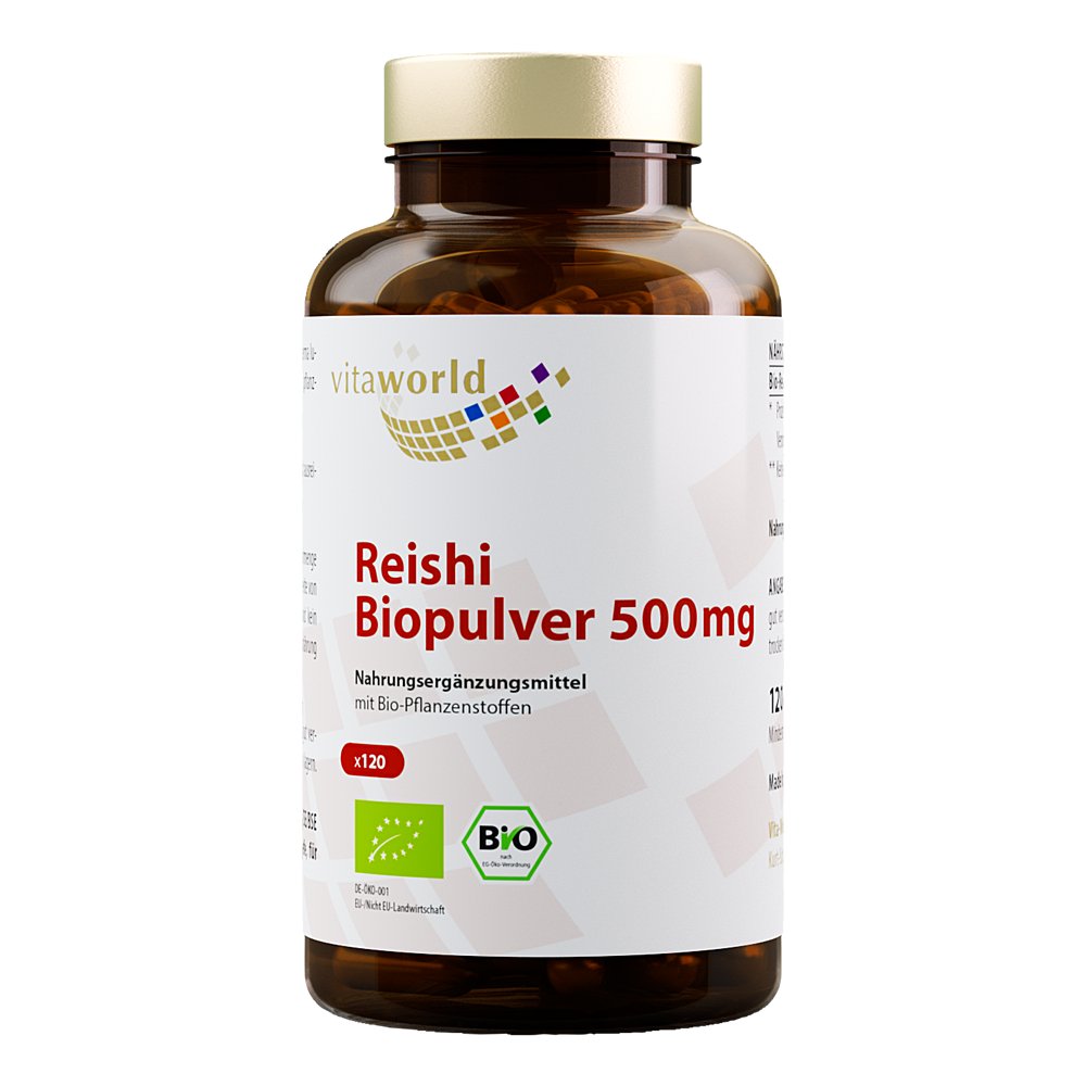 REISHI BIOPULVER 500 mg Kapseln