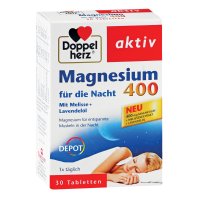 DOPPELHERZ Magnesium 400 für die Nacht Tabletten