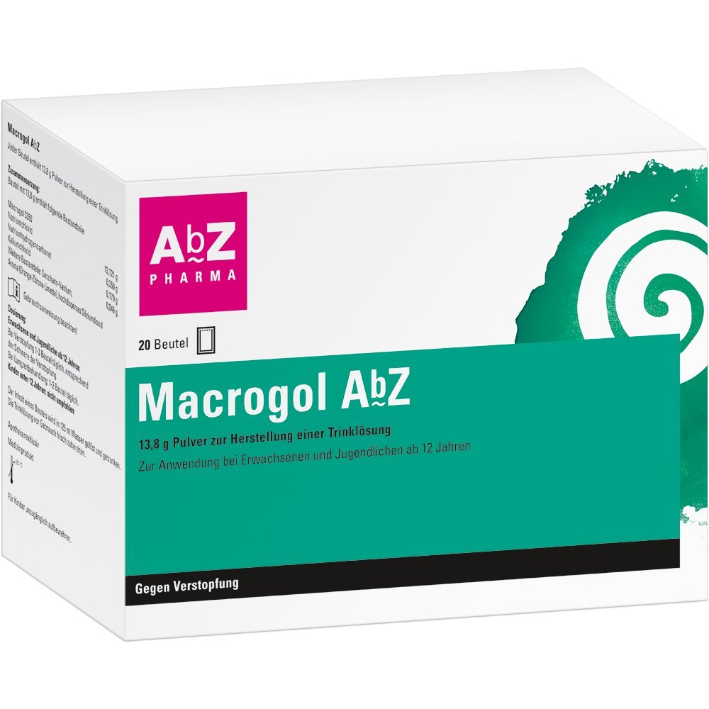 MACROGOL AbZ Plv.z.Her.e.Lsg.z.Einnehmen